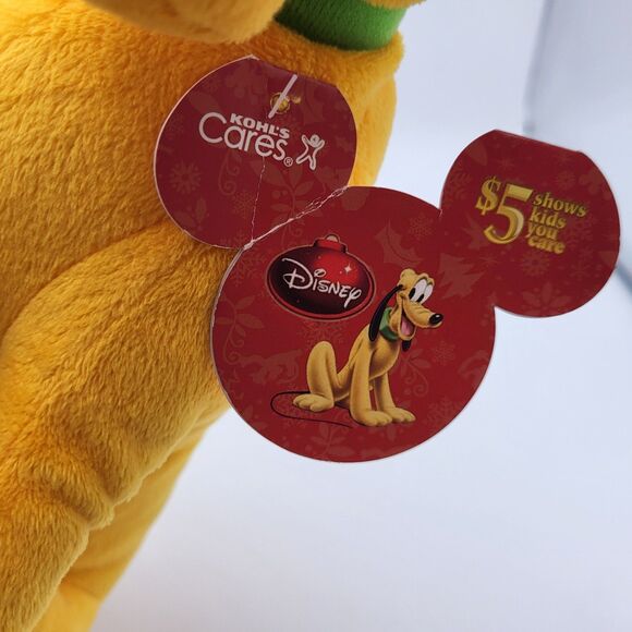 Disney Pluto Dog Plush 13" - Kohl's Cares - READ - Picture 8 of 10